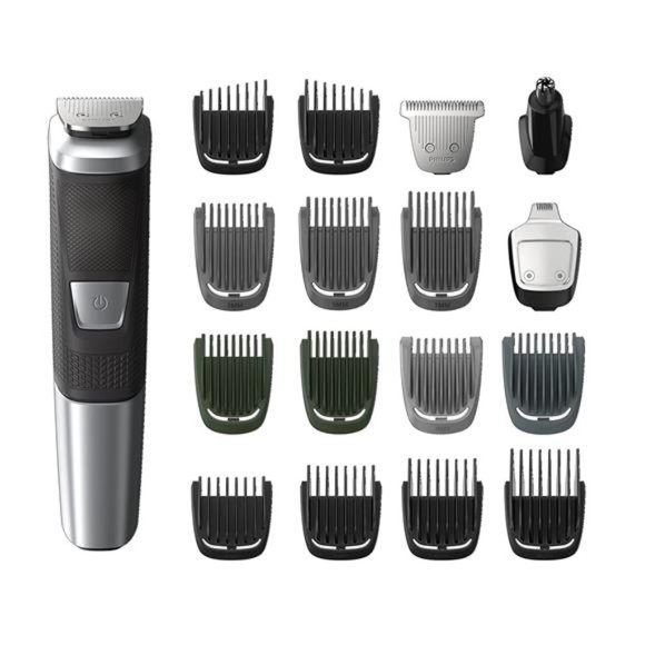 Multigroomer All-in-One Trimmer Series 5000, 18 Piece Mens Grooming Kit